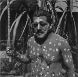 Lot #2443: PABLO AGUINACO LLANO - Pinto con Barba y Cruz - Gelatin silver print