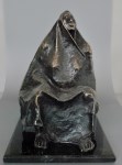 Lot #1548: FRANCISCO ZUNIGA [d'apres] - Una Mujer Sentada - Bronze sculpture with natural patina