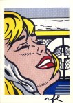 Lot #2074: ROY LICHTENSTEIN - Shipboard Girl - Color offset lithograph