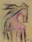 Lot #181: WIFREDO LAM - El Par - Gouache on paper