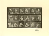 Lot #2244: EADWEARD MUYBRIDGE [d'apr&#232;s] - Woman Spanking a Child - Original photogravure