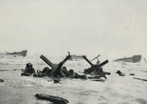 Lot #1956: ROBERT CAPA - Omaha Beach, Normandy, France: D-Day, June 6, 1944 - Original photogravure