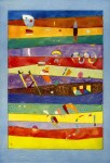 Lot #2355: WASSILY KANDINSKY - Horizontales - Original color collotype