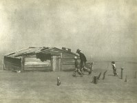 Lot #584: ARTHUR ROTHSTEIN - Dust Storm, Cimarron County, Oklahoma - Original vintage photogravure