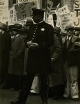 Lot #512: DOROTHEA LANGE - General Strike, Policeman, San Francisco - Original vintage photoengraving