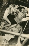 Lot #102: WEEGEE [arthur h. fellig] - Children Sleeping on a Fire Escape - Original vintage photogravure