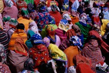 Lot #1898: PABLO AGUINACO LLANO - Colores Tarahumaras - Color analogue photograph