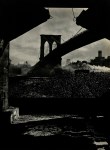 Lot #3096: ALEXANDER ALLAND - The Old Bridge, South Street, New York City - Original vintage photogravure
