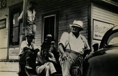 Lot #2732: DOROTHEA LANGE - Plantation Overseer and His Field Hands, Clarksdale, Mississippi - Original vintage photogravure