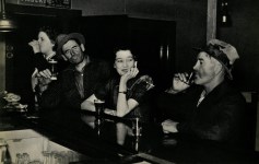 Lot #2463: RUSSELL LEE - Lumberjacks, Saturday Night, Saloon, Craigville, Minnesota - Original vintage photogravure