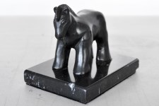 Lot #1589: FERNANDO BOTERO [imput&#233;e] - Caballo Peque&#241;o - Bronze sculpture with dark brown patina