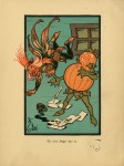 Lot #2493: W. W. DENSLOW - The Corn Dodger Dove In - Original color lithotint