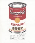 Lot #87: ANDY WARHOL - Campbell's Soup - Pepper Pot - Original color offset lithograph