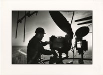 Lot #3032: MARC RIBOUD - Telecommunications dans le ciel de Paris - Original photolithograph