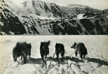 Lot #2563: ROCKWELL KENT - Mushing - Original vintage photogravure