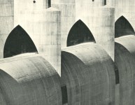 Lot #2961: HENRY L. WASHBURN - Spillway, Boulder Dam - Original vintage photogravure