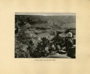 Lot #1667: KOLB BROTHERS - A Trail Party on the Way Down - Original vintage photogravure