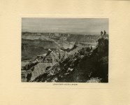 Lot #2437: KOLB BROTHERS - Lipan Point after a Storm - Original vintage photogravure