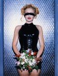 Lot #3205: HELMUT NEWTON - Valeria Marini - Color photolithograph