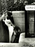 Lot #1128: HELMUT NEWTON - Maitresse et chauffeur, Paris - Original photolithograph
