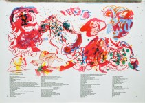 Lot #2301: PIERRE ALECHINSKY - Composition (80-81) - Color lithograph
