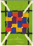 Lot #1930: ALFRED JENSEN - Composition (88) - Color lithograph