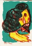 Lot #2293: KAREL APPEL - Composition (128) - Color lithograph