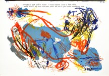 Lot #2288: ASGER JORN - Composition - Color lithograph