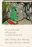Lot #1905: ENRICO BAJ - Composition - Color lithograph