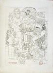 Lot #2645: ISAIAH ZAGAR - She Lives a Paintful Life - Etching