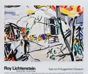 Lot #372: ROY LICHTENSTEIN - Mountain Village - Color offset lithograph