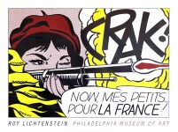 Lot #904: ROY LICHTENSTEIN - Crak! - Original color lithograph poster