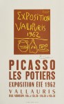 Lot #181: PABLO PICASSO - Exposition Vallauris 1962 - Original color linocut poster
