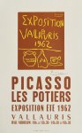 Lot #956: PABLO PICASSO - Exposition Vallauris 1962 - Original color linocut poster