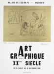 Lot #26: PABLO PICASSO - Art Graphique du XXeme Siecle - Color letterpress and offset lithograph