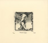 Lot #1891: EKO (H.S. DE LA GARZA BATORSKI) - Clitemnestra e Ifigenia - Etching with aquatint