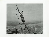 Lot #1046: LEWIS HINE - Icarus, Empire State Building, New York - Original photogravure