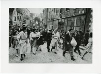 Lot #1866: ROBERT CAPA - Chartres, France: Woman Collaborator - Original photogravure
