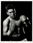 Lot #2665: RICHARD CORMAN - Oscar de la Hoya - Gelatin silver print