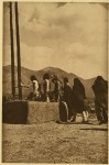 Lot #3065: EDWARD S. CURTIS - The Council of Kiva - Vintage photogravure