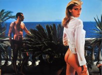 Lot #1707: MARIO TESTINO - Angela Lindvall - Color photolithograph