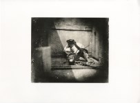 Lot #2478: WILLIAM HENRY FOX TALBOT - Man in Spanish Costume - Original photogravure