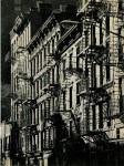 Lot #2110: EVELYN HOFER - Fire Escapes, West Side - Original vintage toned photogravure
