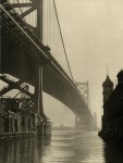 Lot #3068: EMIL OTTO HOPPE - The Delaware Bridge - Original vintage photogravure