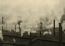 Lot #2976: EMIL OTTO HOPPE - Steel and Smoke - Original vintage photogravure