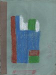 Lot #1097: KURT SCHWITTERS - Modernist Komposition - Conte crayon and crayon drawing