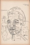 Lot #2006: ERNST LUDWIG KIRCHNER [imput&#233;e] - Portrait und Akt - Pen and ink drawing