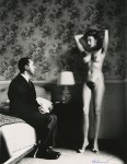 Lot #263: HELMUT NEWTON - In My Hotel Room, Montecatini - Original vintage photolithograph