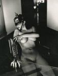 Lot #1688: HELMUT NEWTON - Eva, Pickelhaube, Monte-Carlo - Original vintage photolithograph