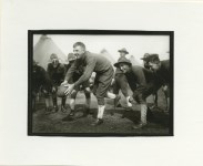 Lot #2124: LEWIS HINE - Football, Army Camp - Silver gelatin print